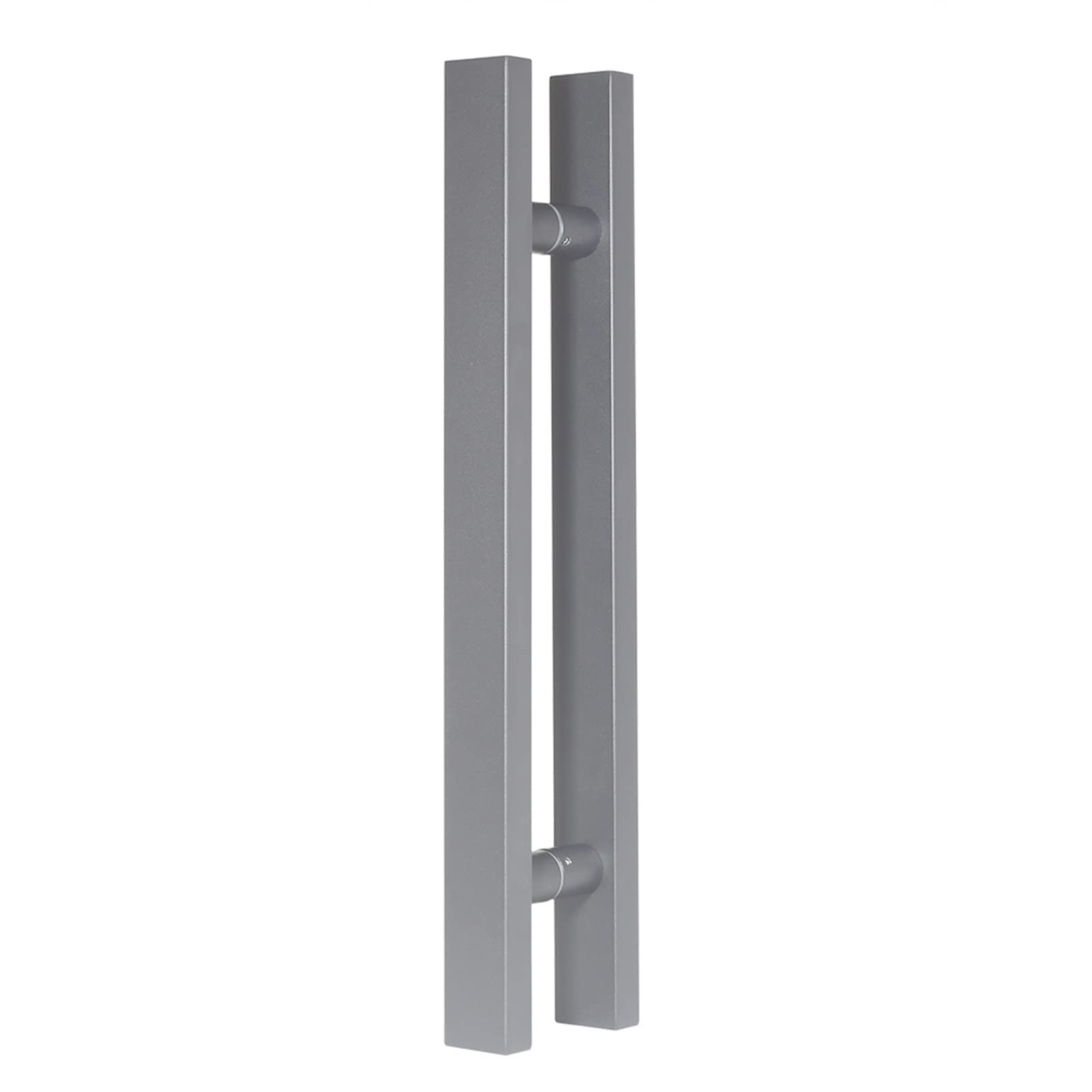 Adgcfkop Silver Shower Door Handle, Door Handle Sliding Door Handle Pull Push,Stainless Steel Hardware Set With Install Fitting Industrial For Interior Exterior Sheds Bathroom(,40Cm/15.7In)