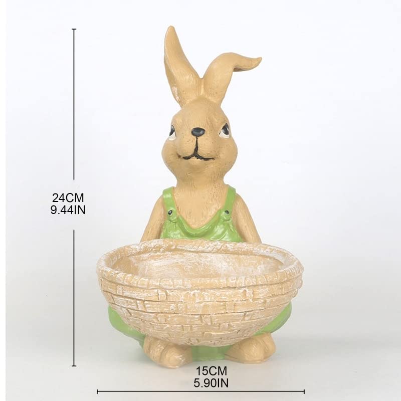 Pot de fleur de lapin Feng Shui pour sublimer vos plantes succulentes de salon - 2