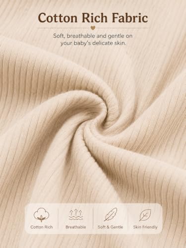 Image of TuddyBuddy Baby Cotton Wearable Quilted Sleeping Bag Blanket 1.5 Tog with 1 Way Zipper Closure | Ideal for Babies & Kids Hypoallergenic Fabrics | (Panda - I Need A Nap - Beige, 12-18 Months)