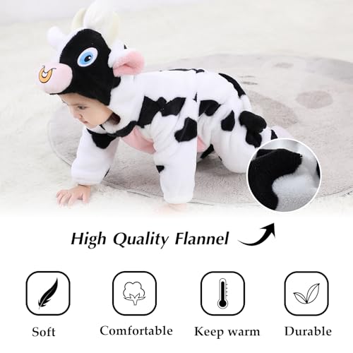 Disfraz de bebé animal de una pieza para 3-6 meses miniatura 4