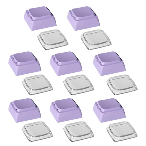 XDA - Juego de 8 teclas de altura para teclados mecánicos con retroiluminación fácil y color clásico opcional