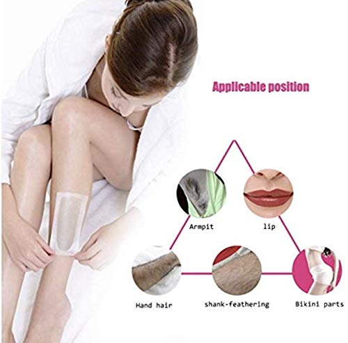 Miniatura 8 de Hot Gentle - Cera de azuleno de 14 onzas para mujeres y hombres, depilación en cara, cuerpo, pierna, labios, nariz, bigote, cejas, oídos, perfecta