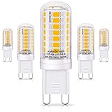 =>G9 LED Glühbirnen Mit 45x 2835SMD, AC 220-240V, Größe: 15.5*50MM. Ideal für Wohnzimmer, Schlafzimmer, Küche, Esszimmer, Büro, Laden, Ofen usw.