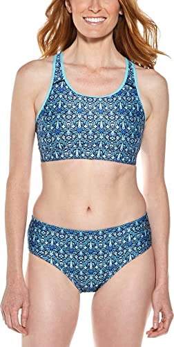 Coolibar Upf 50+ Women's Aquacade Swim Visor - Sun Protective (Small/Medium- Navy) #TOP6