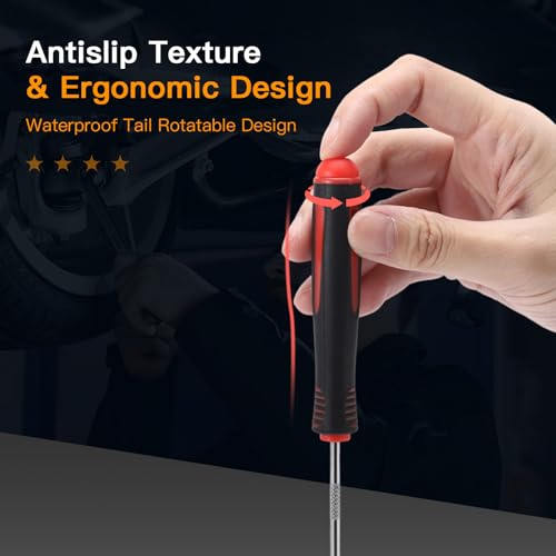 Vutim 8 Piece Automotive Tool, Pick Set, Precision Oil Seal Pick Tool, Mechanical Device Pick for Lock Pick Set, Lock Keys, Pick to Remove Hoses and Gaskets, Pick, Seal Puller