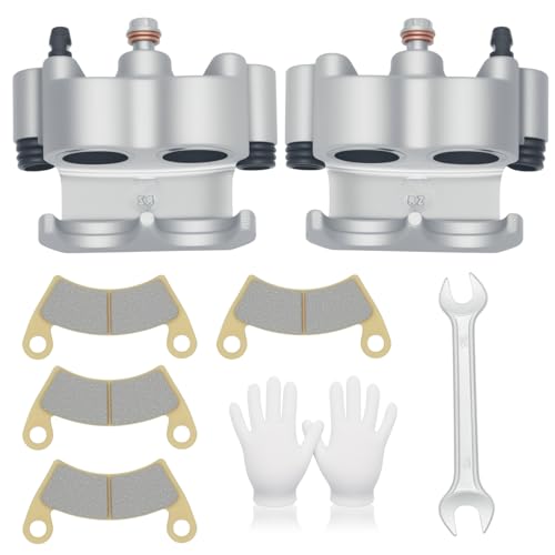 Image of 1911283 1911284 Front Left Right Brake Caliper for Polaris Ranger 900 800 500 EFI 1000 570 700 HST, RZR 800 900 1000 RS1, GEM GENERAL 1000 with Pads
