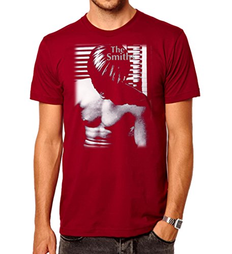 Morrissey and The Smiths - Camiseta - Hombre Rojo Rosso XXX-Large