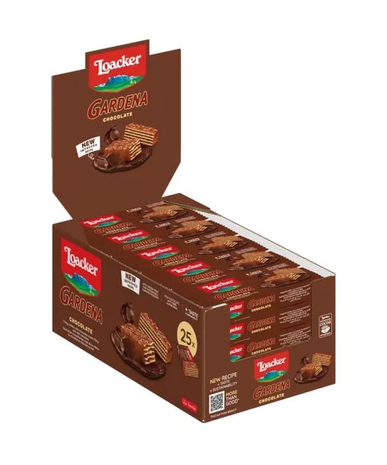 LoackerGardena Chocolate Wafers (25x38g)
