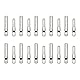 Kofelec 10 Paar Solar-Stecker/Buchse Innenkern für 2,5–6 mm² Kabel, verzinntes Kupfer, kompatibel mit allen PV-Steckern (10)