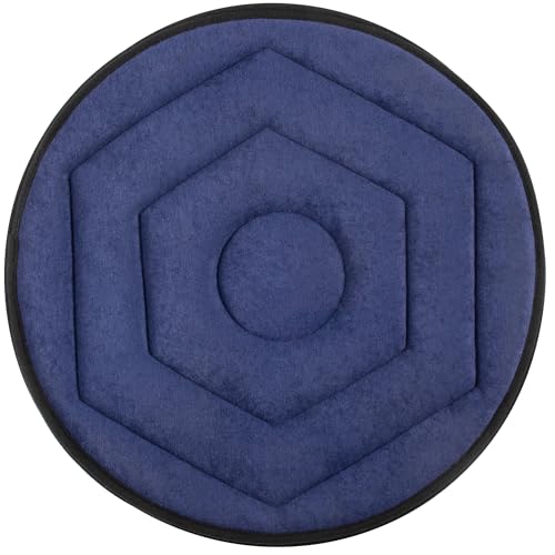 Hardys 360 Swivel Car Seat Cushion | Universal Car Seat Fit - Ideal for Home Work Vehicle Office - Anti-Slip Base Increase Mobility Elderly & Disabled Aid - 44cm