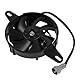 DOCAS 4 Zoll 12V 35W Universal Motorrad Kühlerlüfter Kühlgebläse,12V Kuehler Kuehlluefter für Pit Dirt Bike Motocross ATV UTV Quad Go Kart Buggy