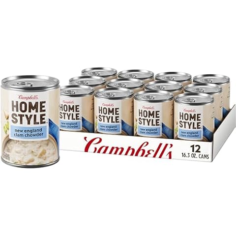 Campbell's Clam Chowder Soup, 16.3 OZ Cover