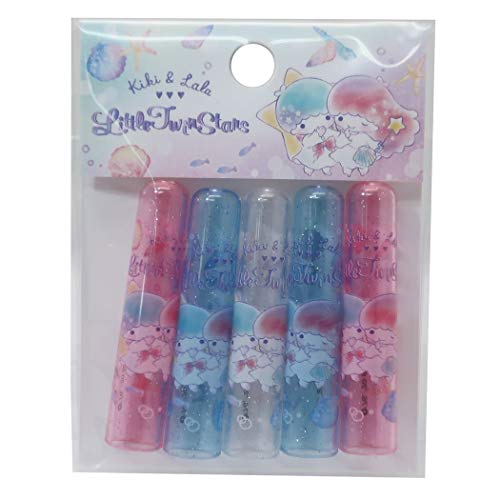 Little Twin Stars Kiki & Lala [pencil cap] pencil cover 5 Set/shell Sanrio