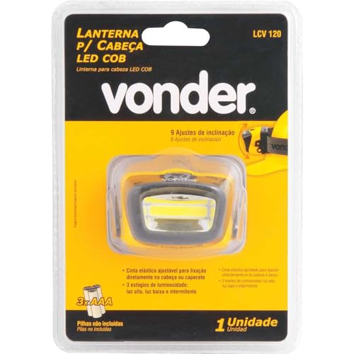 Vonder Lanterna Para Cabeça Ledcob Lcv 120