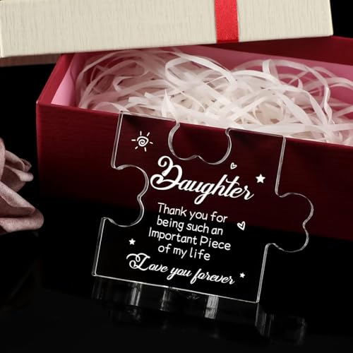 Image of Heart shaped plaque gift (Daughter)