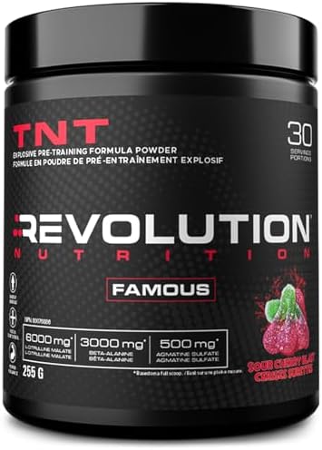 Revolution Nutrition, TNT, Pre-Workout Powder, Pumps & Strength, ...