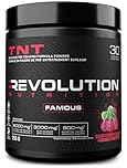 Revolution Nutrition, TNT, Pre-Workout Powder, Pumps & Strength, Extreme Intensity, Hyper Concentrate, Citrulline Malate 2:1, Beta Alanine, Agmatine Sulfate, Caffeine, For Men & Women, 255g, 30 Servings (Sour Cherry Blast, 0.56 Pound)