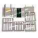 BREVELTION Document Folder Automatic Paper Folding Machine with Four Folding Tray Digital Display Adjustable Speed for Folding Files Business Letters Product Manuals Instructions