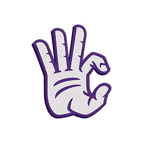 Root Sportswear NCAA College Hand Sign Foam Hands/Foam Fingers for Stadium and Tailgate (Kansas State Wildcats)