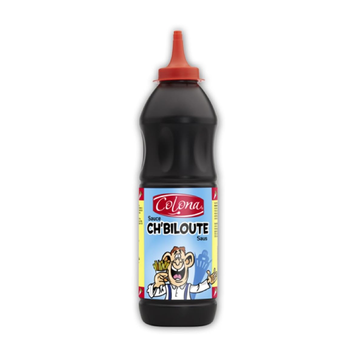 Salsa Ch'Biloute Colona Salsa al Pomodoro, Senape Cipolle Bottiglia GM 12 x 909 g