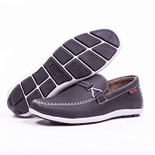 Sapato Mocassim Masculino Sapatilha Casual Confort Preto PRETO, 37