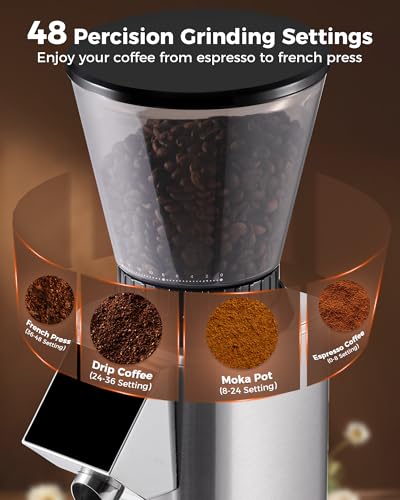 Industrial espresso grinder