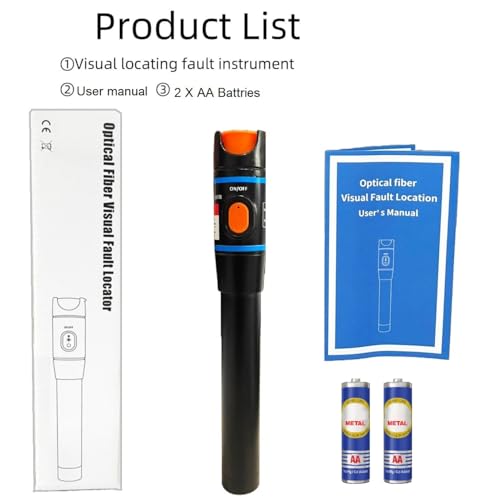 Image of VTechCom 10mW Pen Fibre Visual Fault Locator Fiber Optic Cable Tester Meter Telecom FTTH