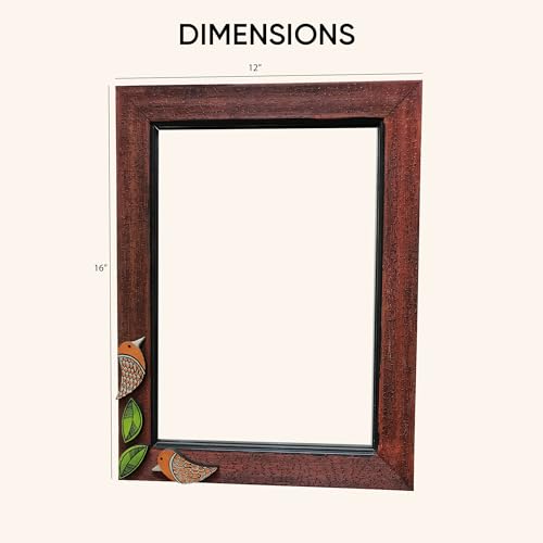 Image of AAKRITI ART CREATIONS Handcrafted Decorative Wall Mirror