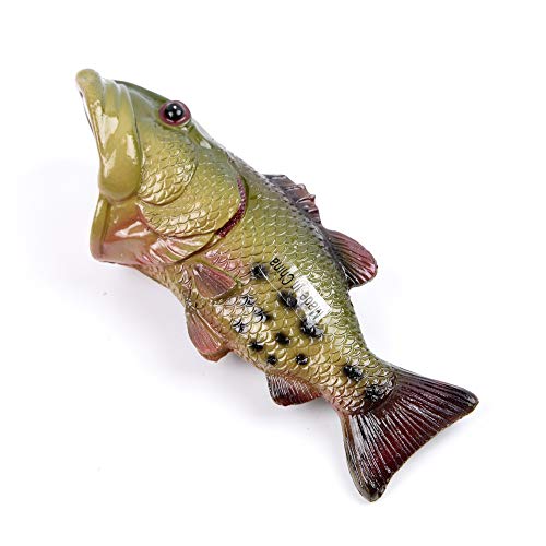 Hyyf Bass Fish Bottle Opener, Beer Bottle Opener ,Creative Gift,Resin ,Green #TOP3
