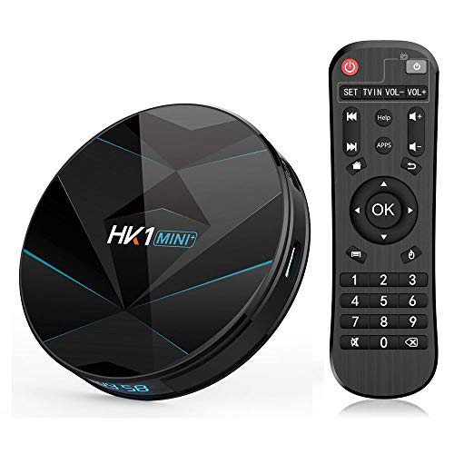 Hindotech HK1 Mini Plus Quad Core Smart TV Box 2G RAM 16 ROM RK3188 Android 9.0 2.4G / 5G WiFi Bluetooth 1080p 4K 60fps USB3.0 Mini + Box Android TV H.265 Media Player