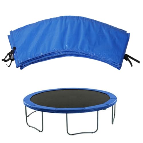 Housse de ressort de trampoline 8 pieds en PE bleu pour coussin de protection rond