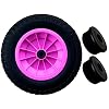 SYTZTOOLS 3.50/4.00-8 ROZE 14 “PUNCTURE PROOF LANCERING TROLLEY WIELEN WIEL 16MM BORE