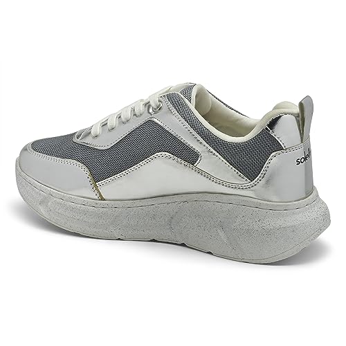Image of SOLETHREADS Glam Casual Sneaker Lightweight Cushioned Lace-up Shoes for Women