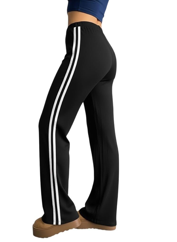 dockstreet Track Pant for Women || Baggy Fit || Track Pants || Full Elastic Jogger Track Pant ||-picture-32