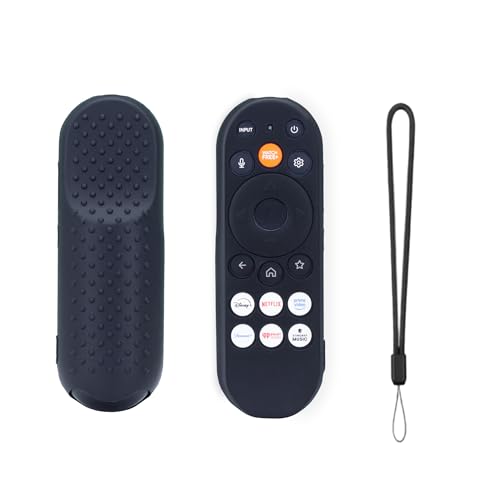 LEFXMOPHY XRT290 Remote Cover for ONN/VIZIO XRT181 XRT290 WRT290 XRT29X Silicone Protective Case XRT 290 Protector Sleeve - Black
