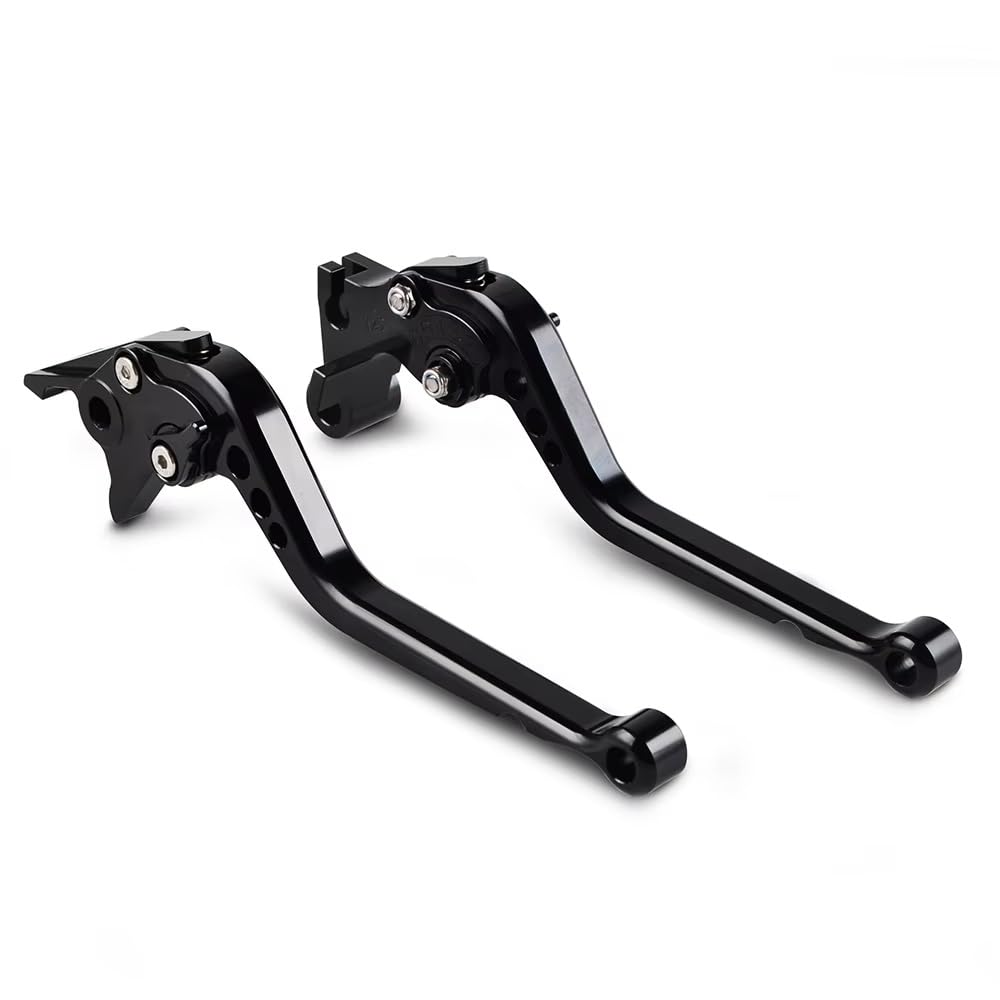 Zhannuobhd Black Long Brake Clutch Lever For Triumph For Daytona 675 2006-2017 675 For Street For Triple 2009-2016 For Speed For Triple 2008-2010 Motorcycle Brake Clutch Levers(Black Long)