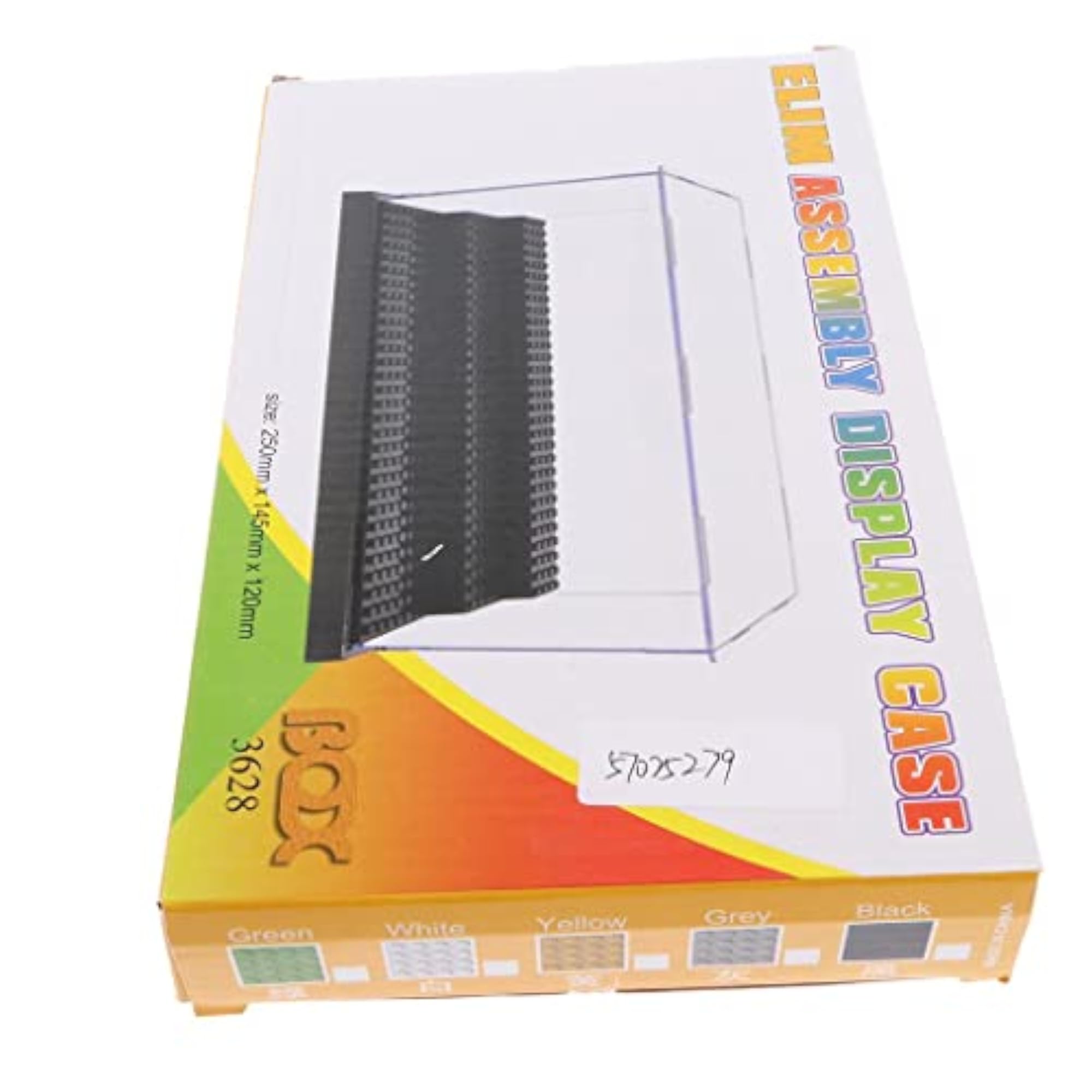 Large PVC Blocks Storage Box for Anime Figures and Cars