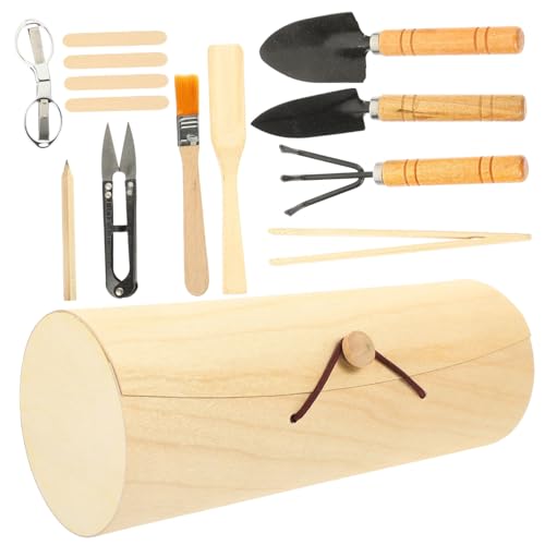 Juego mini de herramientas para jardinería Mipcase miniatura 1