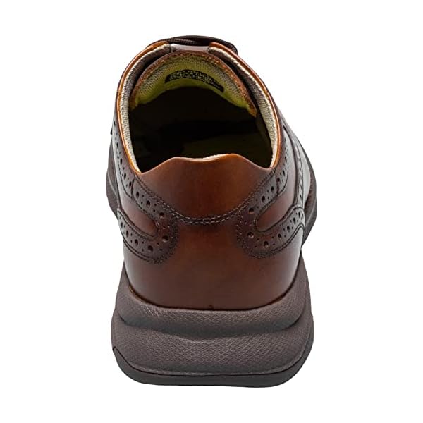 Florsheim Men's, Kenmoor Wingtip Oxford, Cognac, 9 - Image 6