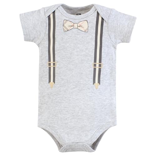 Image of Hudson Baby Unisex Baby Cotton Bodysuits 5-pack