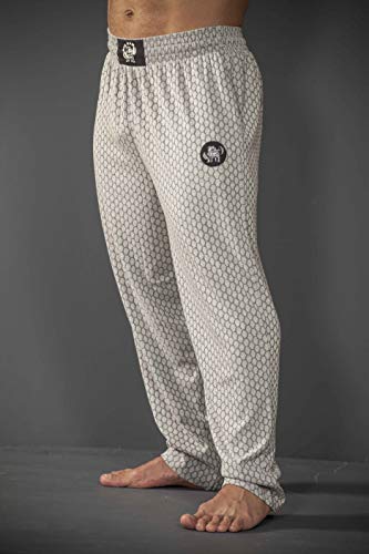 Foto von BIG SM SPORTSWEAR MUSCLEWEAR Sporthose Jogginghose Trainingshose Bodyhose Bodybuilding Herren 1038 beige 3XL
