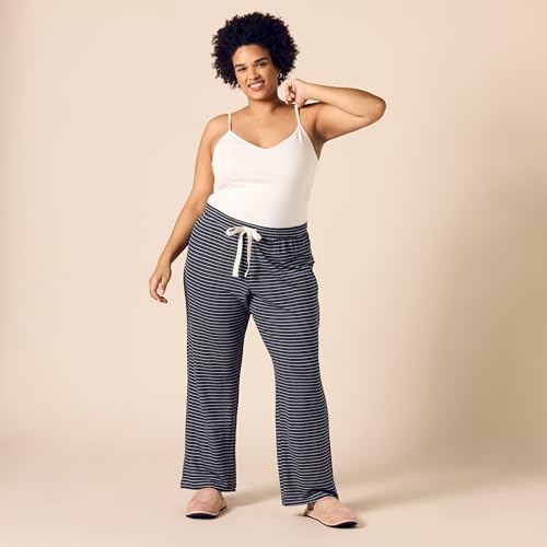 Image of Amazon Essentials Women's Lightweight Lounge Terry Pajama Pant with Drawstring