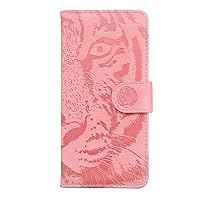 BEENTRYS Pelle PU Cover per TCL 408 / T507U Cover a Libro,Smile Portafoglio Slot per Schede Supporto Chiusura Magnetica Flip Caso Antiurto Custodia per Telefono-Nero
