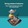 Fuente de agua de mesa Homedics, máquina de sonido relajante para decoración del hogar - bomba automática, cuenca profunda y rocas de río naturales. Relajación zen para interiores para oficina, sala de estar o dormitorio, 8.25 pulgadas de alto 6