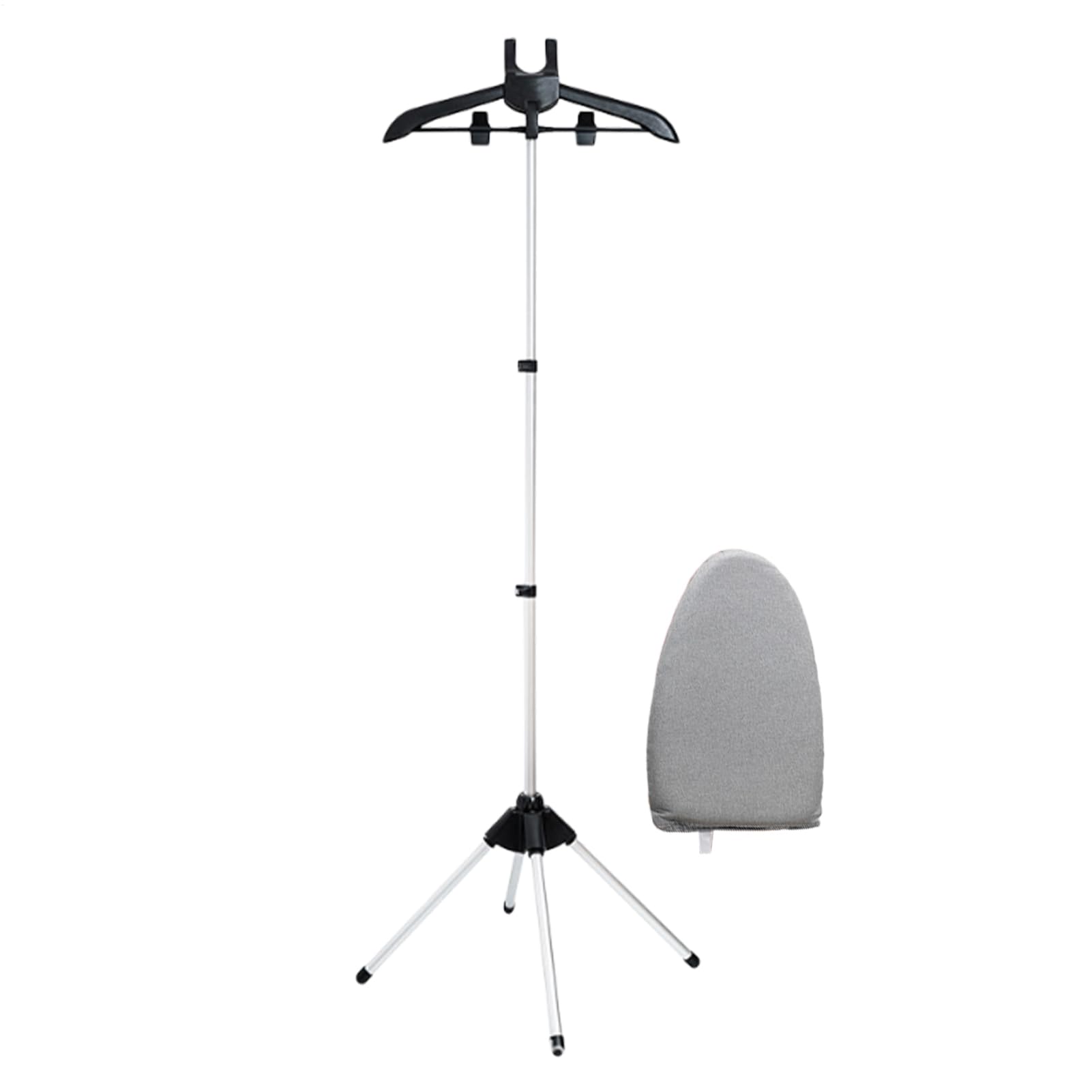Support pliable pour vêtements idéal pour la maison ou les voyages et repassage vertical
