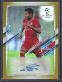 Serge Gnabry 2020-21 Topps Chrome Uefa Refractor Auto #d 37/50 - Sports Memorabilia
