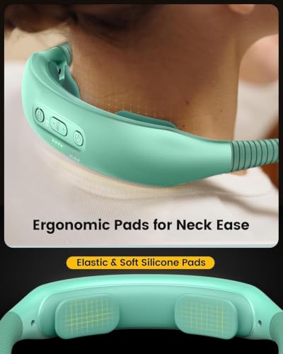 Image of Glocusent Neck Light with Timer, 100 Hours Book Light for Bedtime Reading