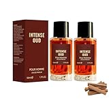 Parfum Herren, Sandelholzduft, Natürlicher Aromaextrakt für Herren, Elegantes Eau de Parfum,Duft Langanhaltend,Holzig-warm & maskulin,für verschiedene Anlässe, Vegan (2pc, 100ml)