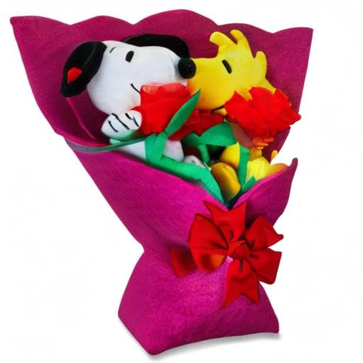 Amazon.com: Ruz New 2024 Peanuts, Snoopy and Woodstock Plush 14