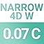 0.07C - Narrow 4D W